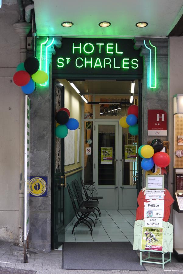 Hôtel Saint-Charles Lourdes Exterior foto